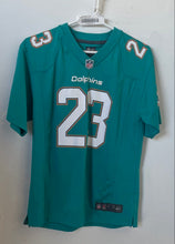 Load image into Gallery viewer, Nike Boys Green Miami Dolphins Jay Ajayi #23 NFL Football Jersey Size L 14/16
