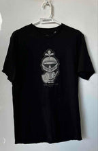 Load image into Gallery viewer, Karl Lagerfeld Mens Black Cotton Short Sleeve Regular Fit Graphic T-Shirt Size M
