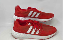 Load image into Gallery viewer, Adidas Mens Swift Run 22 Red White Low Top Lace-Up Sneaker Shoes Size 12
