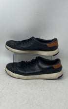 Load image into Gallery viewer, Cole Haan Mens GrandPro C23877 Black Leather Lace-Up Tennis Shoes Size 11.5M
