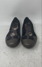 Load image into Gallery viewer, Born Womens Mardea Black Brown Leather Bow Slip-On Ballet Flats Size 7
