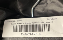 Load image into Gallery viewer, Guess Womens Black Long Sleeve Front Full-Zip Winter Puffer Jacket Size Medium
