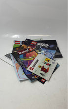 Load image into Gallery viewer, Lot Of 8 Pcs Assorted Lego Large Print Mixed Instruction Manuals For Age 3+
