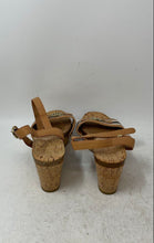 Load image into Gallery viewer, Tommy Hilfiger Womens Two Hottie Beige Buckle Wedge Platform Sandal Size 6.5
