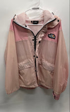 Load image into Gallery viewer, The North Face Mens Pink Long Sleeve Full-Zip Hooded Windbreaker Jacket Size M
