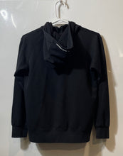 Load image into Gallery viewer, Jordan Boys Jumpman Black White Fleece Long Sleeve Full-Zip Hoodie Size Large
