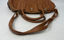 Load image into Gallery viewer, Christian Siriano Womens Brown Inner Pockets Double Handle Satchel Handbag
