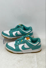 Load image into Gallery viewer, Nike Womens Dunk Low DV2190-100 White Green Lace-Up Sneaker Shoes Size 7
