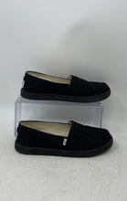 Load image into Gallery viewer, Toms Kids Alpargata 1000050524-11 Black Round Toe Slip-On Shoes Size 3
