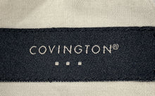 Load image into Gallery viewer, Covington Mens Beige Long Sleeve Spread Collar Formal Dress Shirt Size XL
