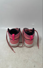 Load image into Gallery viewer, Nike Kids Air Jordan 1 Mid 640734-662 Pink Black Lace-Up Sneaker Shoes Size 12C

