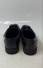 Load image into Gallery viewer, Madison Avenue Mens Black Leather Square Toe Lace-Up Oxford Dress Shoes Size 6
