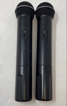 Load image into Gallery viewer, Samson Model CH1 And CH2 Black Handheld Wireless Microphone Untested
