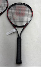 Load image into Gallery viewer, Pair Of 2 Prince Thunder 110 Red Black Comfort Grip Tennis Sports Racquets
