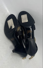 Load image into Gallery viewer, Michael Kors Womens Karina Black Open Toe Back-Zip Strappy Sandals Size 9M
