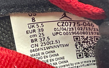 Load image into Gallery viewer, Nike Womens Air Jordan 1 Retro Low OG Black Blue Red Sneaker Shoes Size 8
