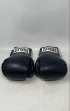 Load image into Gallery viewer, Everlast Unisex Black Stitcher 21 Hook &amp; Loop Sporting Boxing Gloves

