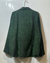 Load image into Gallery viewer, Michael Kors Womens Green Black Long Sleeve Full-Zip Shirt Size 3X
