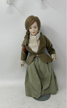 Load image into Gallery viewer, Vintage Franklin Mint Heirloom Cecily Of Virginia Victorian Porcelain Doll
