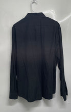 Load image into Gallery viewer, Calvin Klein Mens Black Printed Long Sleeve Dress Shirt Size XL
