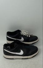 Load image into Gallery viewer, Nike Boys Dunk Low DH9765-002 Black White Low Top Lace-Up Sneaker Shoes Size 5Y
