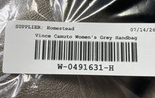 Load image into Gallery viewer, Vince Camuto Womens Gray Inner Pockets Double Handle Tote Handbag
