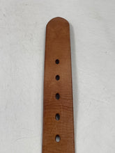 Load image into Gallery viewer, Authentic Fossil Mens Brown Leather Adjustable Formal Dress Belt Size EUR 34
