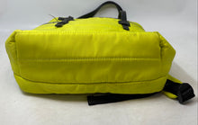 Load image into Gallery viewer, Steve Madden Womens Green &amp; Black Top Zipper Adjustable Shoulder Strap Backpack
