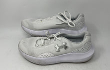 Load image into Gallery viewer, Under Armour Womens Surge 4 3028571-101 White Lace-Up Sneakers Shoes Size 9.5 D
