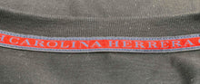 Load image into Gallery viewer, Authentic Carolina Herrera Mens Black Pullover T-Shirt Size Large Stained
