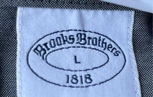 Load image into Gallery viewer, Brooks Brothers Mens Gray Wrinkle Free Long Sleeve Button-Up Shirt Size Large
