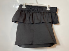 Load image into Gallery viewer, Express Womens Black Off The Shoulder Ruffle Cropped Blouse Top Size XS
