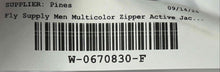 Load image into Gallery viewer, Fly Supply Mens Multicolor Long Sleeve Full-Zip Track Jacket Size Medium

