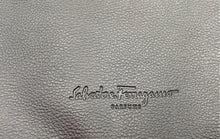 Load image into Gallery viewer, Salvatore Ferragamo Parfums Unisex Magnifica Black Leather Travel Toiletry Pouch

