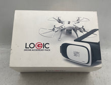 Load image into Gallery viewer, Logic VR250 White Black 3D Glasses Smartphone Virtual Reality Headset Not Tested

