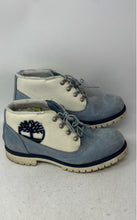 Load image into Gallery viewer, Timberland Mens Campsite Beige Blue Suede Waterproof Chukka Boots Size 10M
