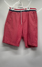 Load image into Gallery viewer, Zara Mens Red Regular Fit Pockets Drawstring Waist Bermuda Shorts Size M
