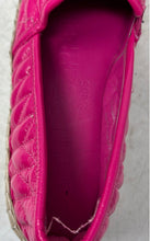 Load image into Gallery viewer, Karl Lagerfeld Paris Womens Beige Pink Quilted Slip-On Espadrille Shoes Size 6.5
