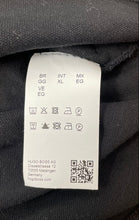 Load image into Gallery viewer, Hugo Boss Mens Black Gray Contrast Trim Cotton Short Sleeve Polo Shirt Size XL
