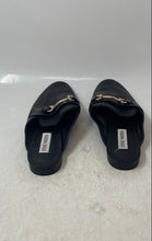 Load image into Gallery viewer, Steve Madden Womens Kandi Black Leather Slip-On Mule Flats Size 8.5M
