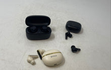 Load image into Gallery viewer, Assorted Mixed Of Wireless Earbuds 3 Pcs Unico &amp; Black Headphones Not Tested
