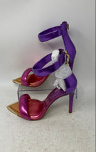 Load image into Gallery viewer, Aldo Womens Contesa Multicolor Stiletto Heel Back Zip Ankle Strap Sandals Size 7
