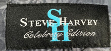 Load image into Gallery viewer, Steve Harvey Mens Gray Pinstripe Long Sleeve Two-Button Blazer Size 54L/50L
