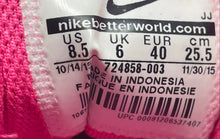 Load image into Gallery viewer, Nike Womens Flex Trainer 5 724858-003 Gray Pink Running Shoes Size 8.5
