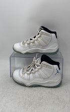 Load image into Gallery viewer, Nike Kids Air Jordan 11 378039-104 White Mid Top Lace-Up Sneaker Shoes Size 11C

