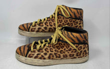 Load image into Gallery viewer, Reebok Mens SH Prime Court Mid V54201 Multicolor Animal Print Sneakers Shoes 12
