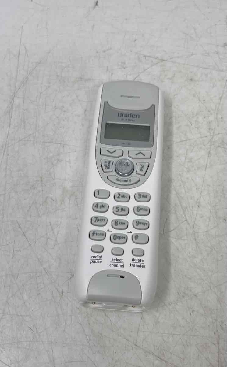 Uniden DXI4286-2 White 2.4 Gigahertz Phone Handset In Box Not Tested