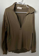 Load image into Gallery viewer, Unbranded Mens Green Long Sleeve Fleece Waffle Regular Fit 1/4 Zip Jacket Size S
