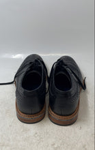 Load image into Gallery viewer, Cole Haan Mens Black Leather Lace-Up Wingtip Oxford Dress Shoes Size 10
