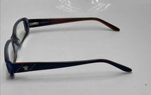 Load image into Gallery viewer, Authentic Versace Women's Navy Blue Brown Glasses
